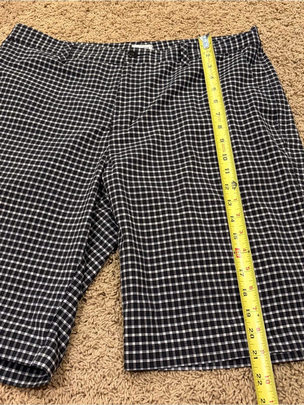 adidas plaid golf